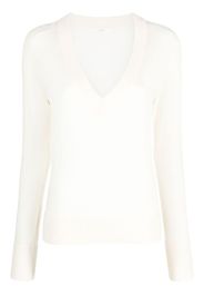 Co V-neck knitted cashmere jumper - Toni neutri