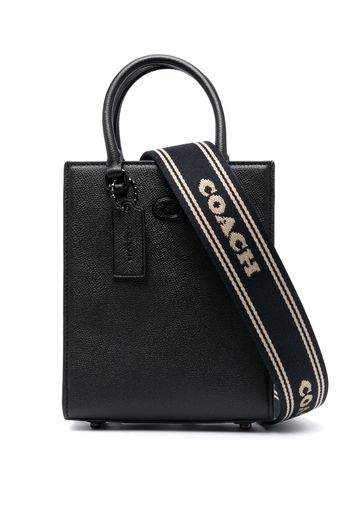 Coach Borsa tote con placca logo - Nero