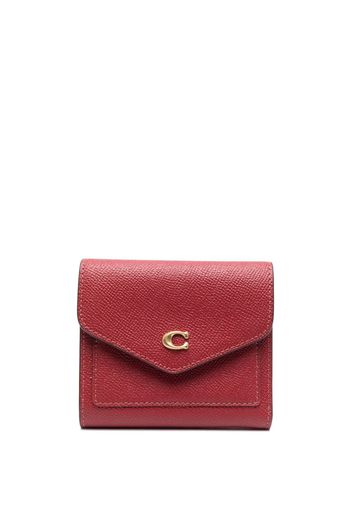 Coach Wyn small leather wallet - Rosso