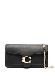 Coach logo-plaque crossbody bag - Nero