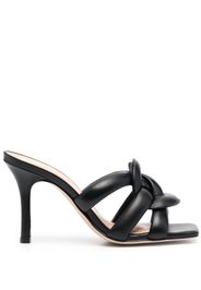 Coach 10mm square-toe sandals - Nero