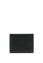 Coach logo-plaque bi-fold wallet - Nero