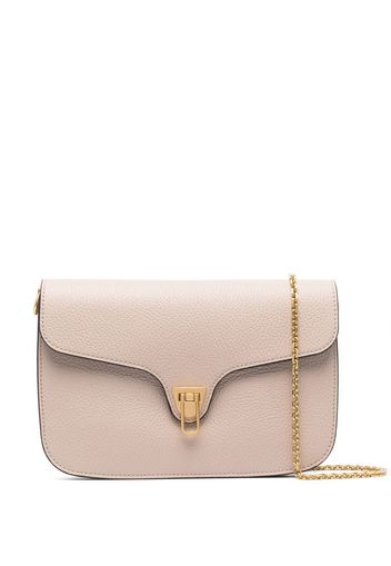 Coccinelle leather crossbody bag - Toni neutri