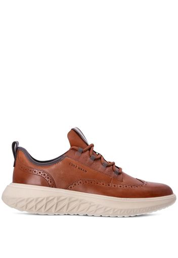 Cole Haan Zerogrand leather sneakers - Marrone