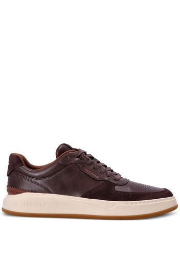 Cole Haan GrandPro Crossover leather trainers - Marrone