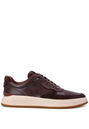 Cole Haan GrandPro Crossover leather trainers - Marrone