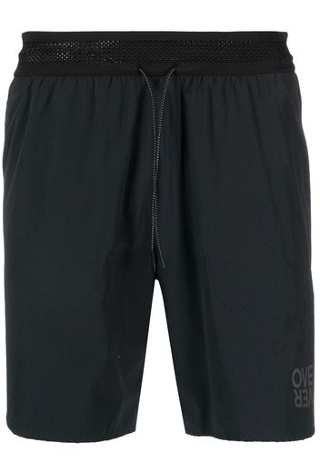 Colmar logo-print gym shorts - Nero