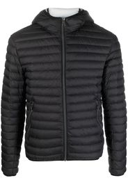 Colmar logo-patch padded hooded jacket - Nero