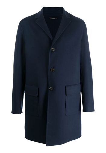 Colombo Cappotto monopetto - Blu