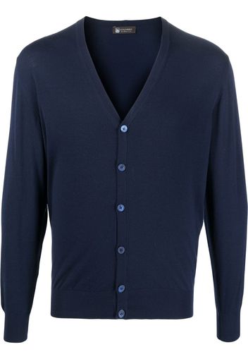 Colombo Cardigan con bottoni - Blu