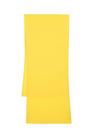 Colombo ribbed-knit cashmere scarf - Giallo
