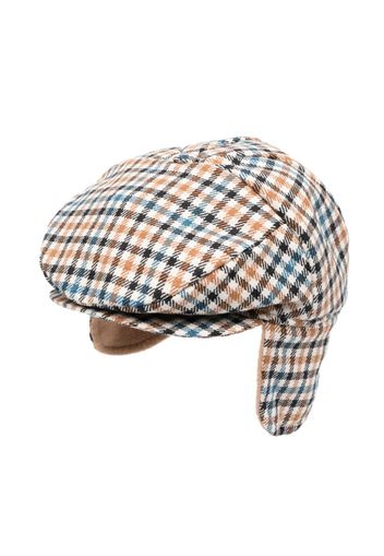 Colorichiari Cappello a quadri - Marrone