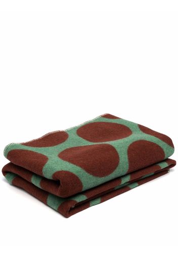 colville polka dot blanket - Verde