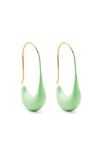 colville enamel-finish detail earrings - Verde