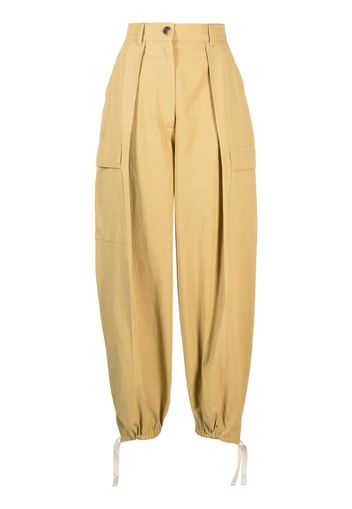 colville high-waisted cargo trousers - Toni neutri