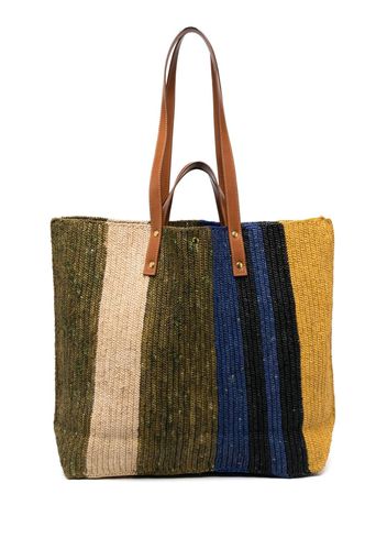 colville Big Sister raffia tote bag - Giallo