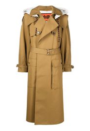 colville oversized trench coat - Marrone