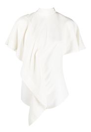 colville ruffle-detailing roll-neck blouse - Toni neutri