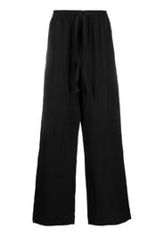 COMMAS mid-rise wid-leg trousers - Nero