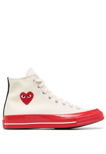 Comme Des Garçons Play x Converse Sneakers alte - Rosso