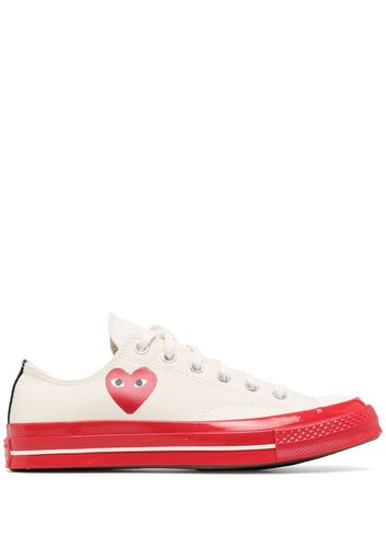 Comme Des Garçons Play x Converse Sneakers con dettaglio cuore - Rosso