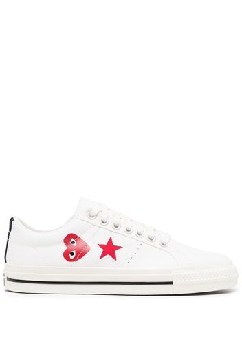 Comme Des Garçons Play x Converse Sneakers One Star Comme Des Garçons Play x Converse - Bianco