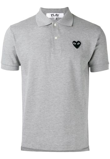 heart patch polo shirt