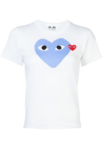 T-shirt con cuore stampato