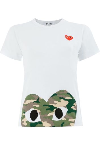 T-shirt con stampa cuore