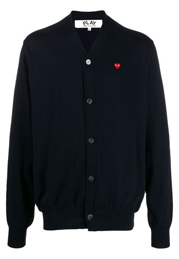 Cardigan Heart con scollo a V