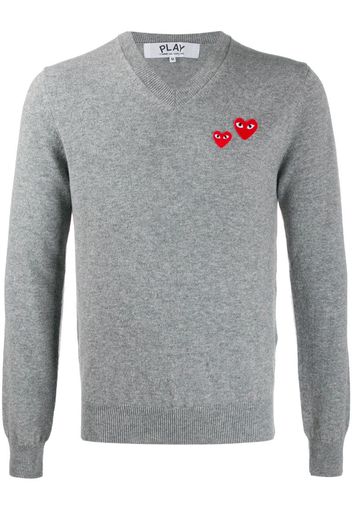 twin-heart sweater