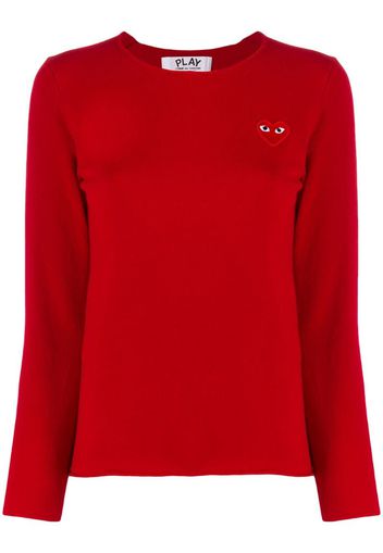 chest logo jumper