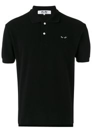 embroidered logo polo shirt