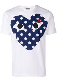 T-shirt con stampa cuore