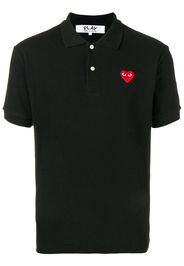 Polo con logo ricamato