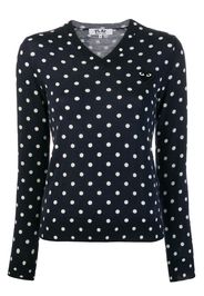 Maglione a pois