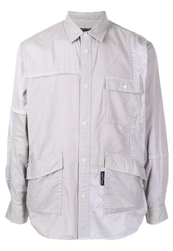 Comme Des Garçons Homme multi-pocket shirt - Grigio