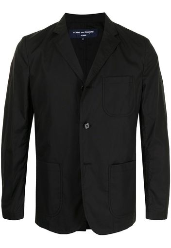 Comme Des Garçons Homme camp collar single-breasted blazer - Nero