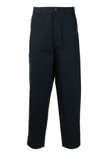 Comme Des Garçons Homme tapered chino trousers - Blu