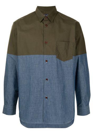 Comme Des Garçons Homme Camicia a maniche lunghe - Verde