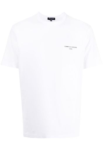 Comme Des Garçons Homme chest logo-print T-shirt - Bianco