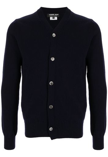 Comme Des Garçons Homme Deux Cardigan con scollo a V - Blu