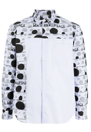 Comme Des Garçons Homme Deux Camicia a pois - Viola