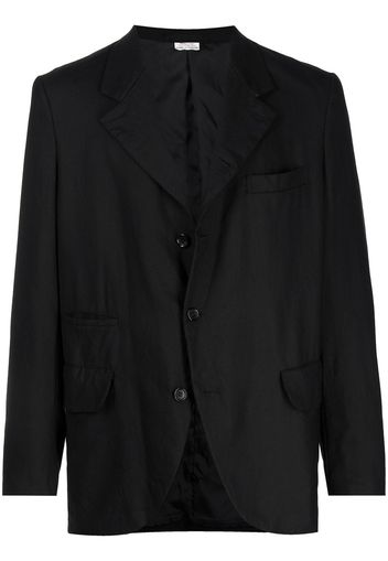 Comme Des Garçons Homme Deux single-breasted wool blazer - Nero