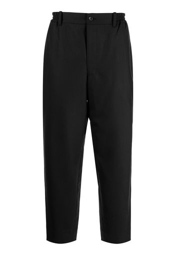 Comme Des Garçons Homme Deux straight-leg wool trousers - Nero