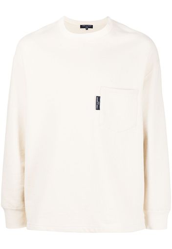 Comme Des Garçons Homme chest pocket crew-neck sweatshirt - Toni neutri