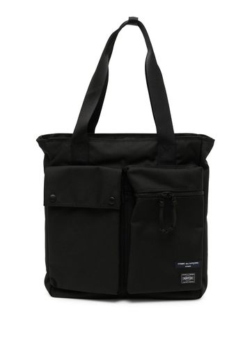 Comme Des Garçons Homme Borsa tote con logo - Nero