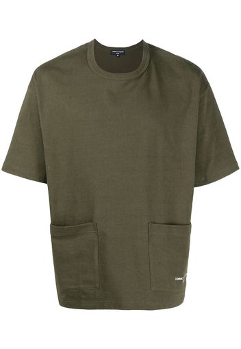 Comme Des Garçons Homme embroidered logo T-shirt - Verde