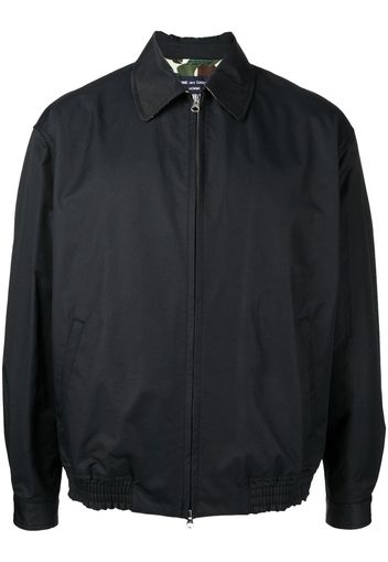 Comme Des Garçons Homme zipped-up shirt jacket - Nero