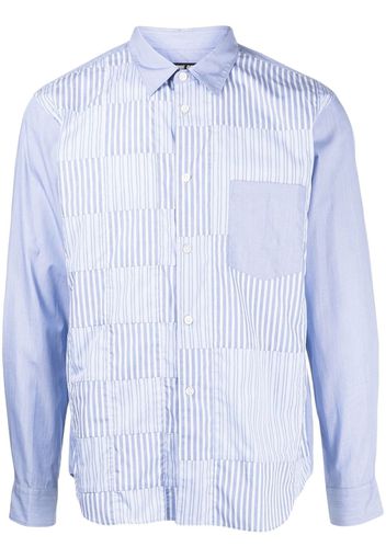 Comme Des Garçons Homme Deux Camicia a maniche lunghe - Blu